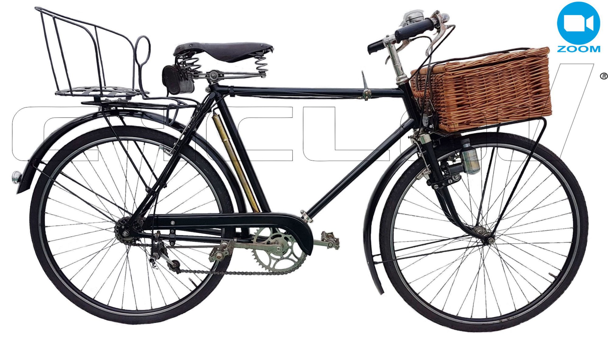 Ancienne selle de vélo Manufrance vintage - Équipements vélos